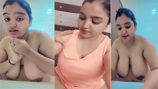 Desi Lady big boobs – showing while – bathing video 2026