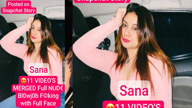 Sana Big Booty – Sloppy BJ Doggy Pound MMS