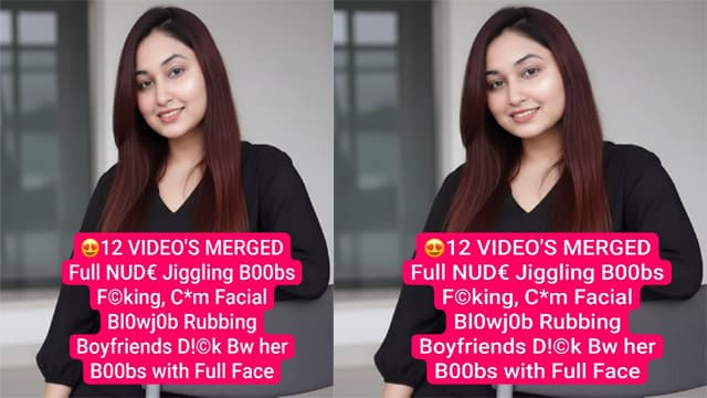 Desi Influencer Girl – Rubbing BF Hard MMS