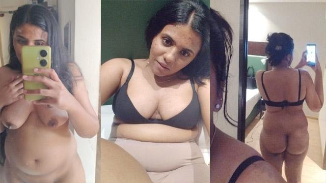 Dusky Babe Seductive Nude Show Braless Boobs Pussy
