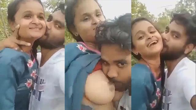 Young Boyfriend Outdoor – Boobs Sex Video