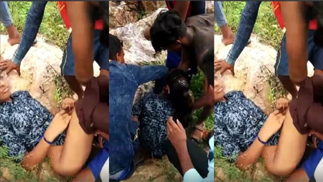 Indian Teen Girl Gangbang In Jungle – Teen Group Sex